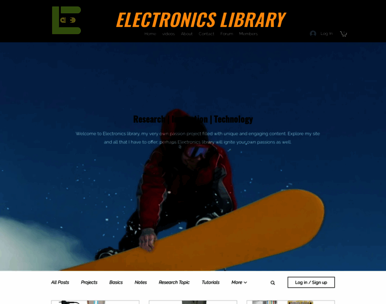 Electronicslibrary.org thumbnail