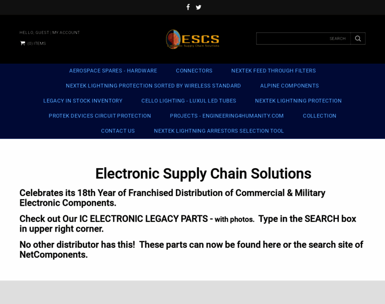 Electronicsupplychainsolutions.com thumbnail