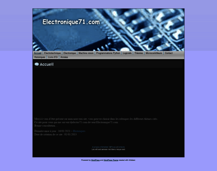 Electronique71.com thumbnail