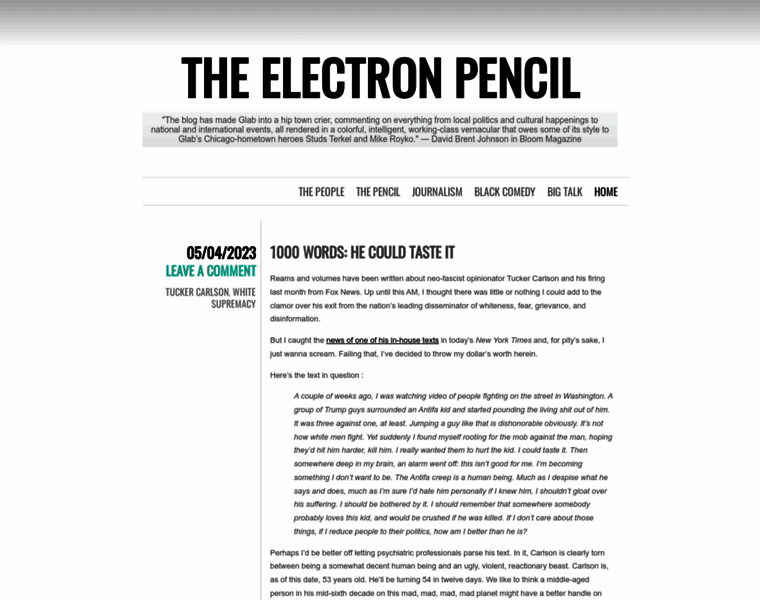 Electronpencil.com thumbnail