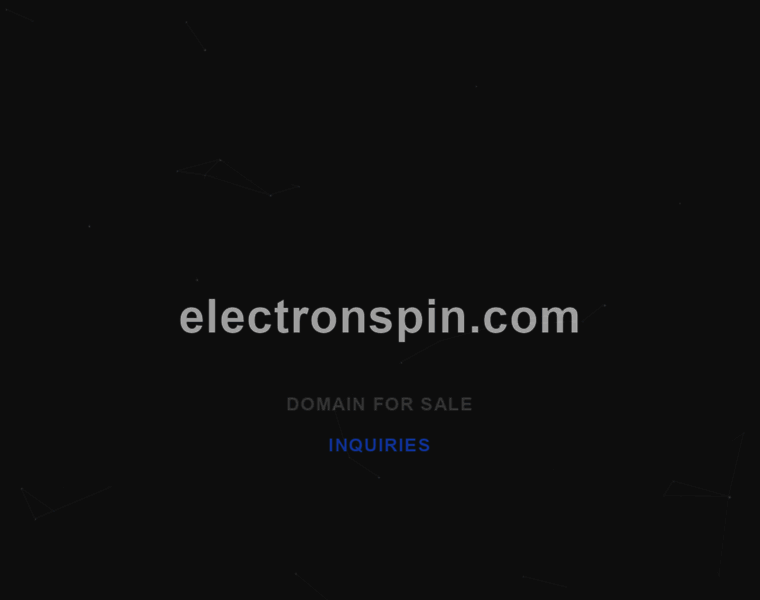 Electronspin.com thumbnail