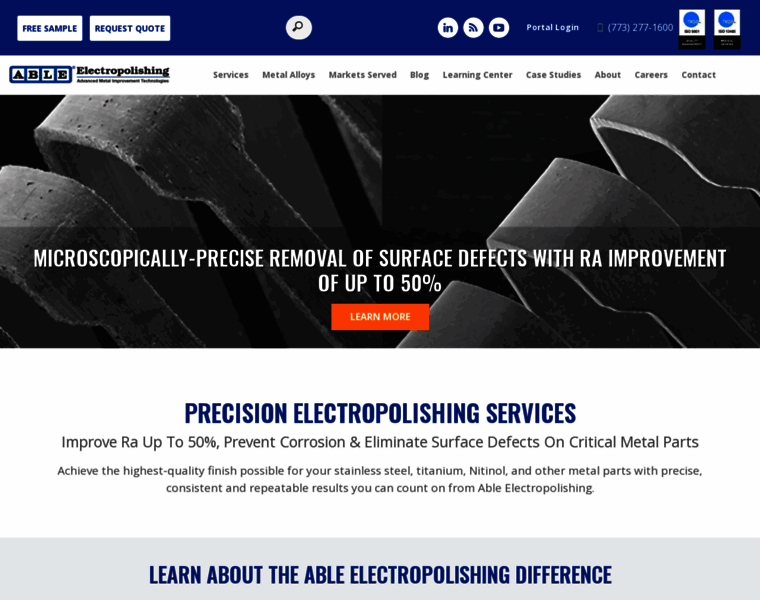Electropolishing.com thumbnail