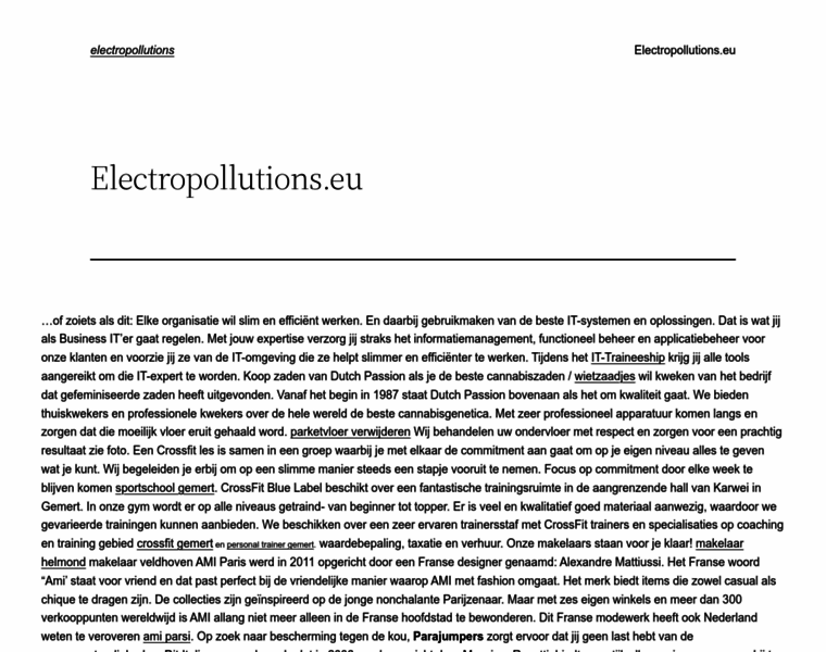 Electropollutions.eu thumbnail