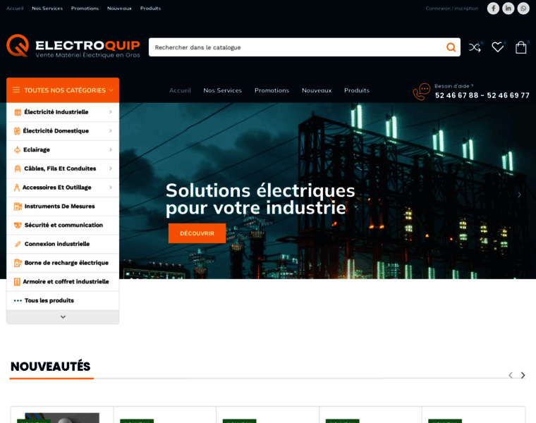 Electroquip.tn thumbnail