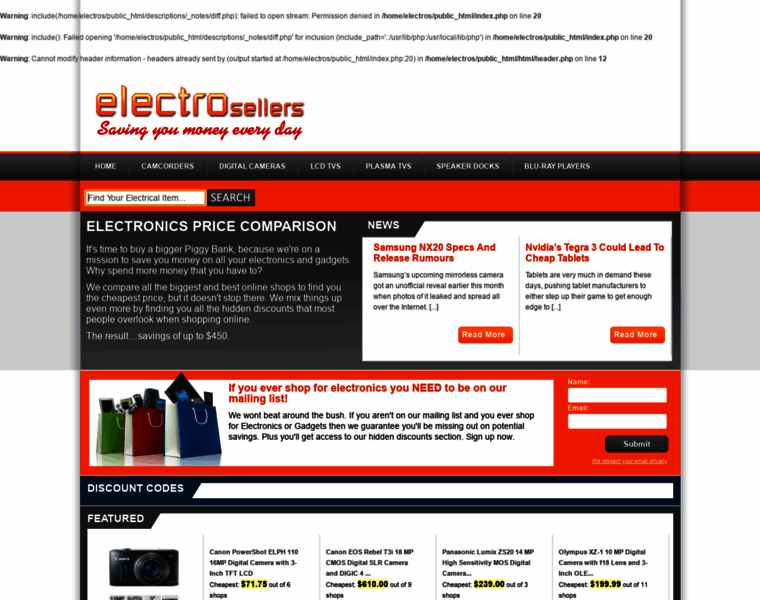 Electrosellers.com thumbnail