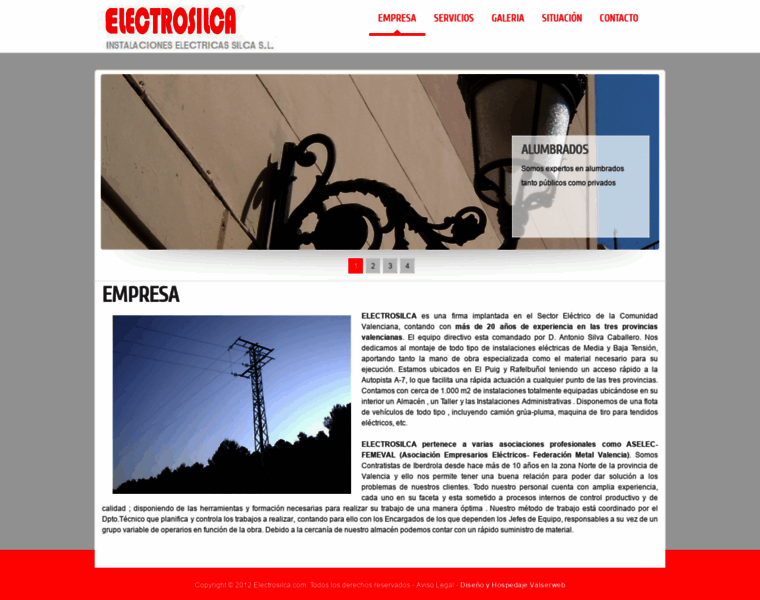 Electrosilca.com thumbnail