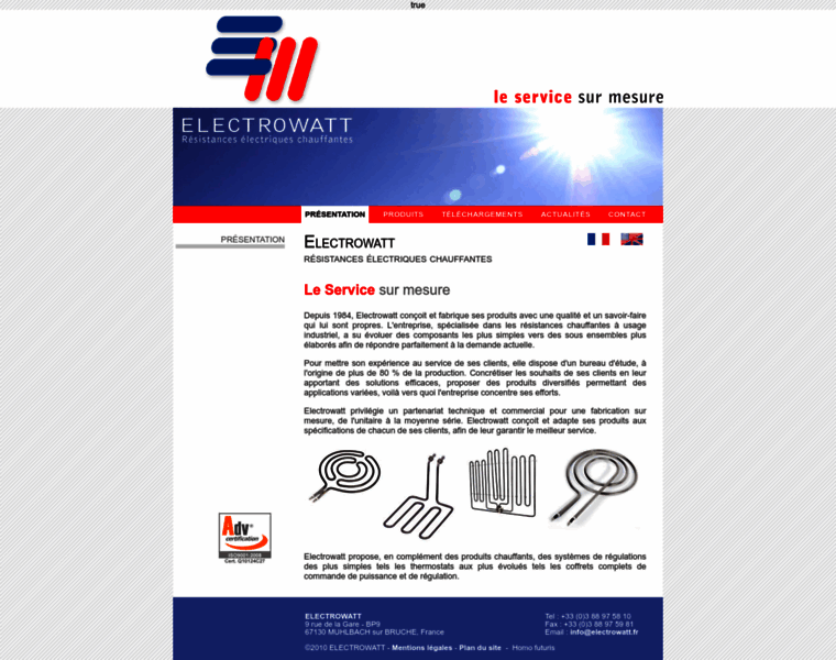 Electrowatt.fr thumbnail