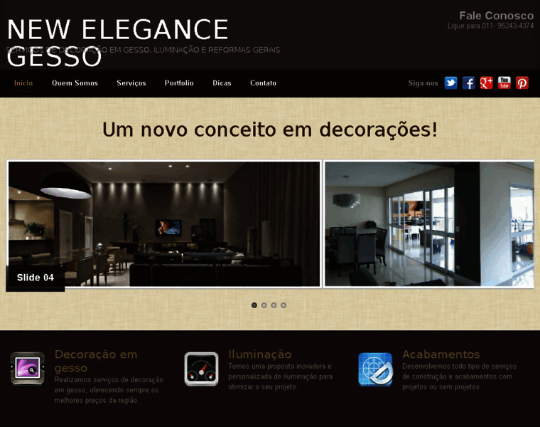 Elegancegesso.com.br thumbnail