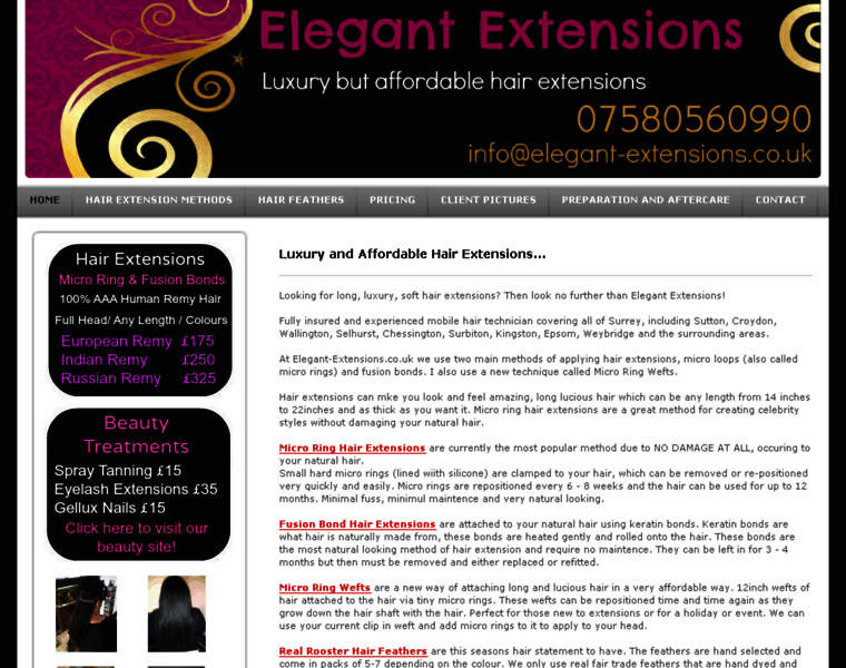 Elegant-extensions.co.uk thumbnail