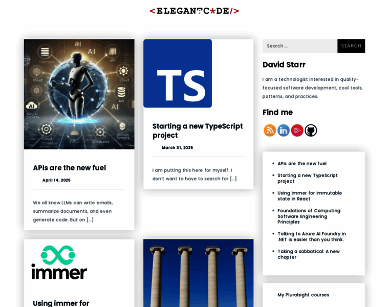 Elegantcode.com thumbnail Elegantcode.com thumbnail