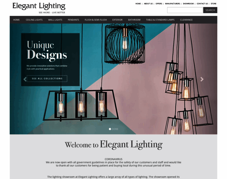 Elegantlighting.co.uk thumbnail