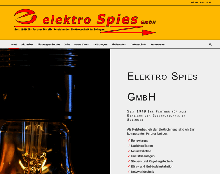 Elektro-spies.de thumbnail