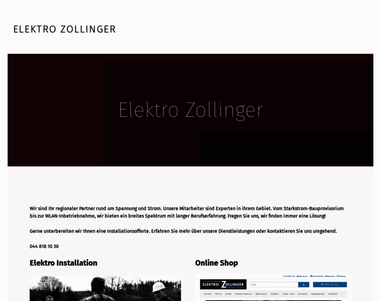 Elektro-zollinger.ch thumbnail