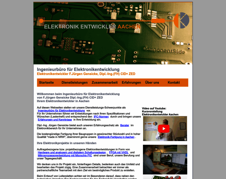 Elektronikentwickler-aachen.de thumbnail