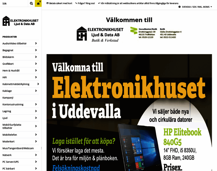 Elektronikhuset.com thumbnail