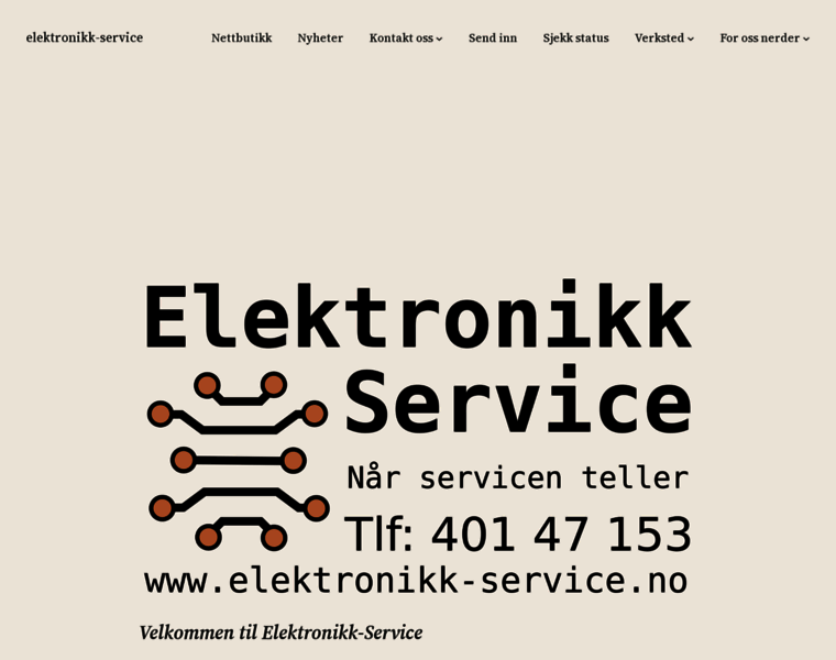Elektronikk-service.no thumbnail