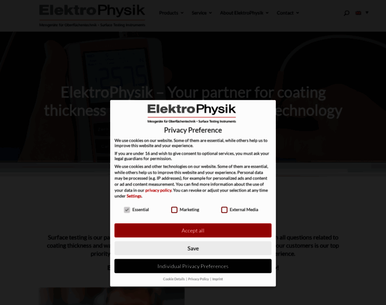 Elektrophysik.com thumbnail