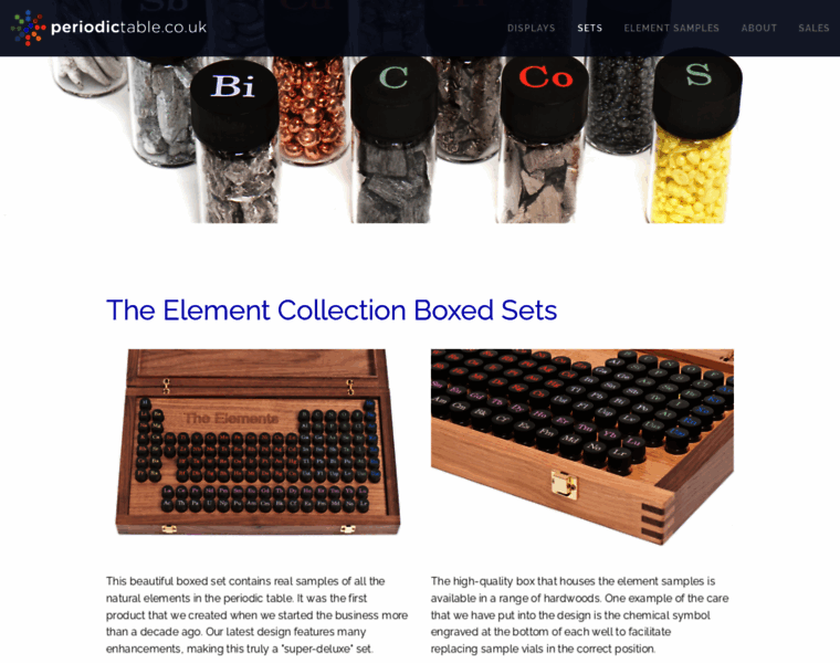 Element-collection.com thumbnail