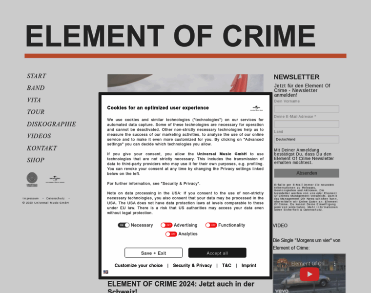 Element-of-crime.de thumbnail