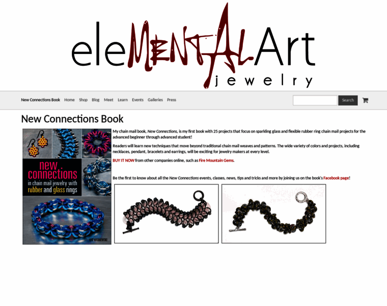 Elementalartjewelry.com thumbnail