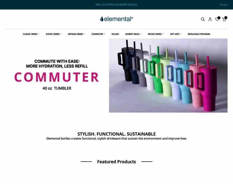 Elementalbottles.com thumbnail Elementalbottles.com thumbnail