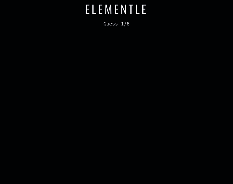 Elementle-game.com thumbnail