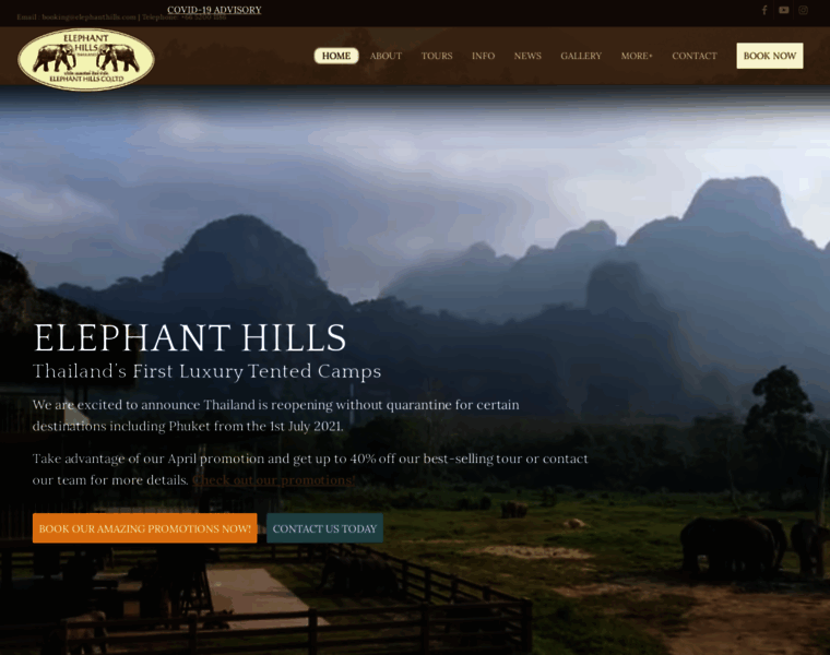Elephant-hills.com thumbnail