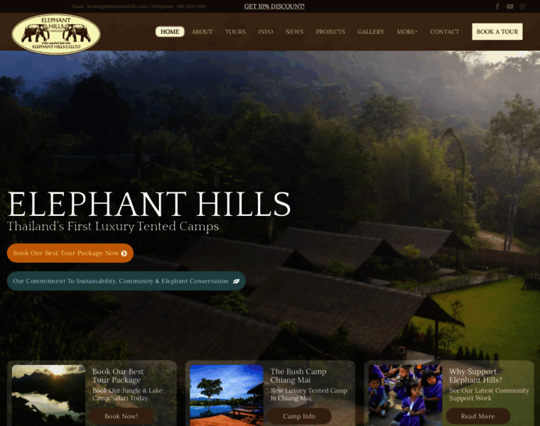 Elephanthills.com thumbnail