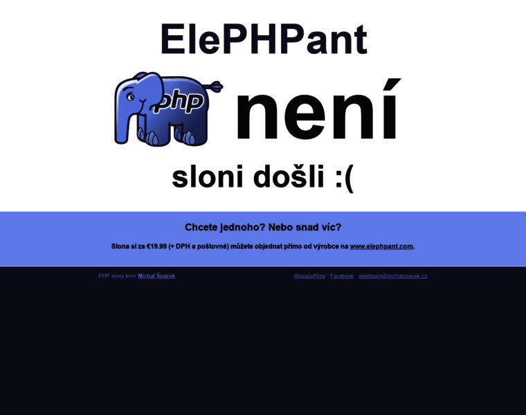 Elephpant.cz thumbnail