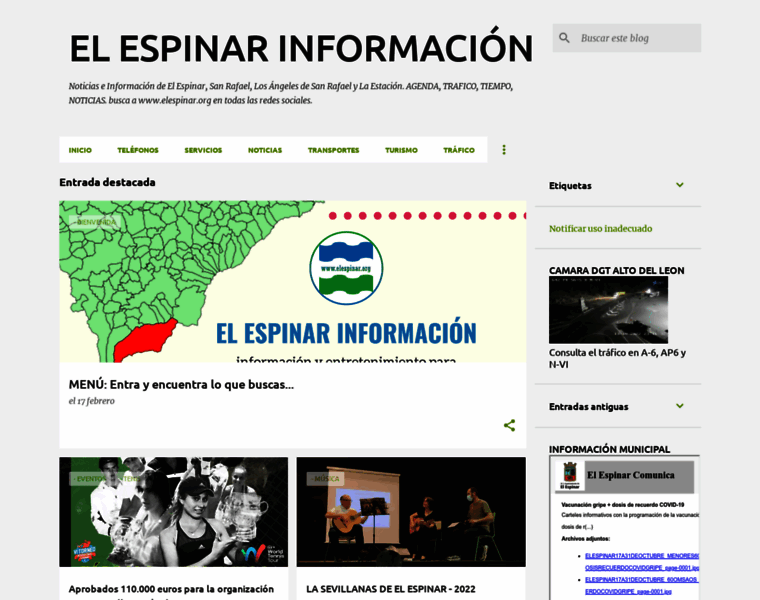 Elespinar.org thumbnail