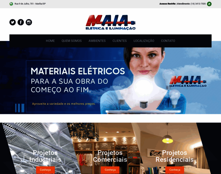 Eletricamaia.com.br thumbnail