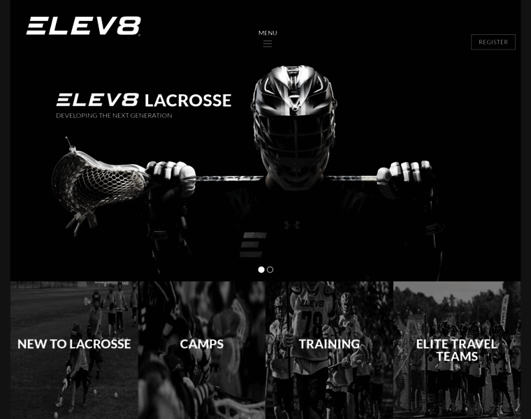Elev8lacrosse.com thumbnail