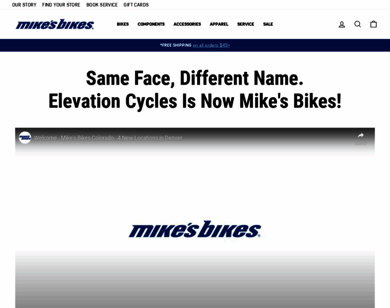 Elevationcycles.com thumbnail