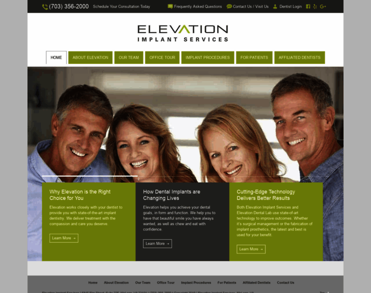 Elevationimplants.com thumbnail