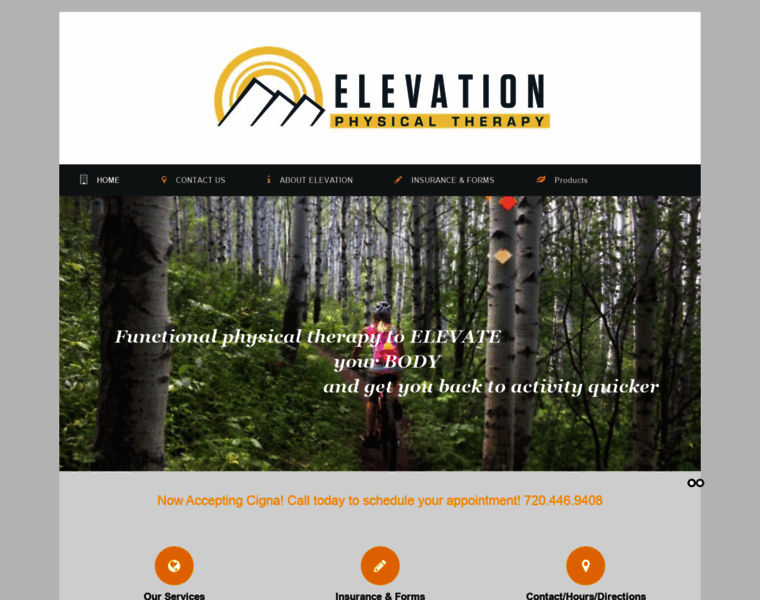 Elevationphysicaltherapy.com thumbnail