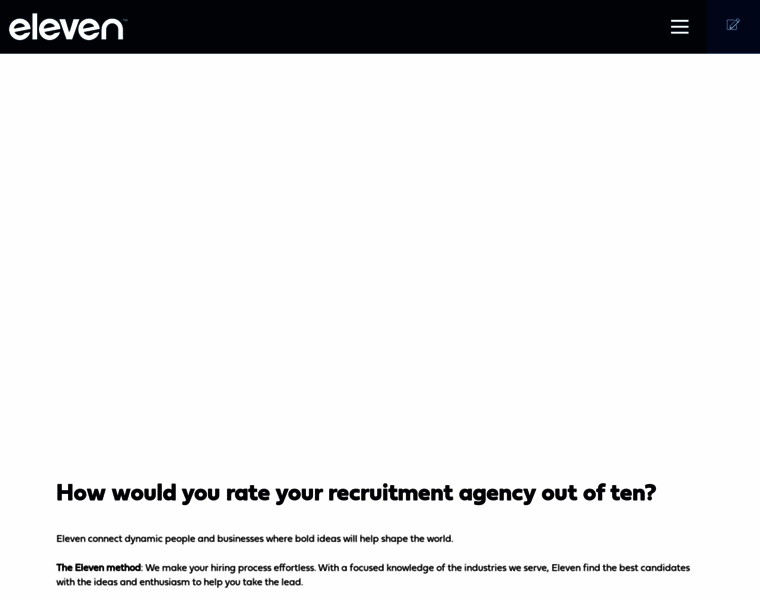 Elevenrecruitment.com thumbnail