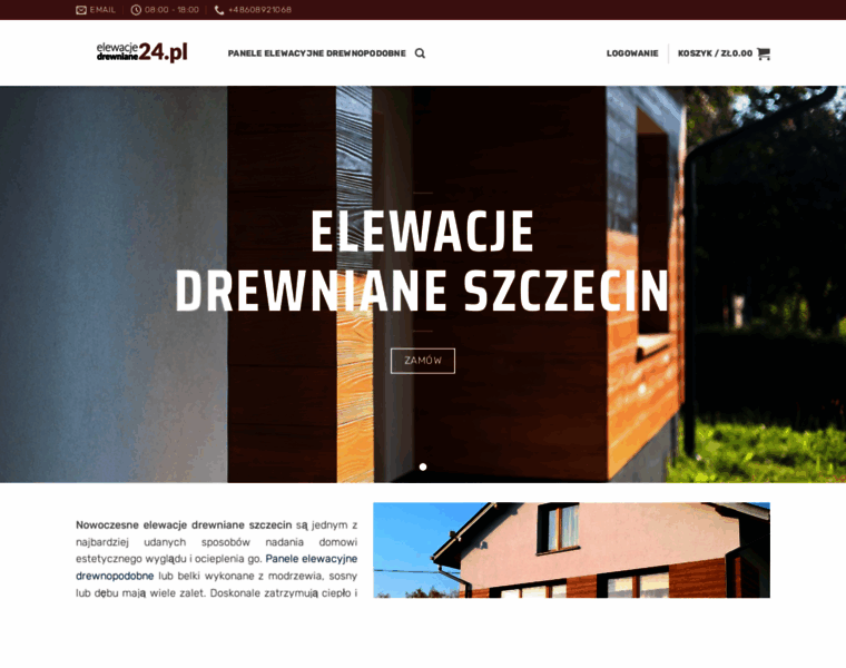Elewacjedrewniane24.pl thumbnail