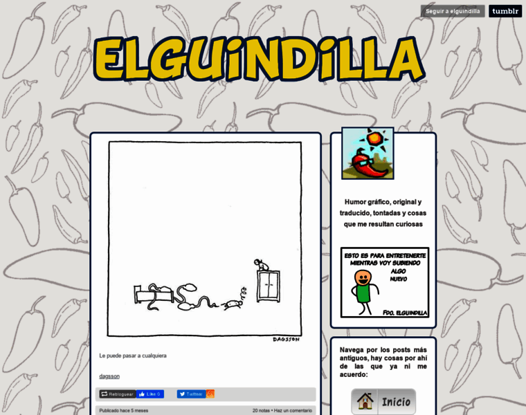 Elguindilla.com thumbnail