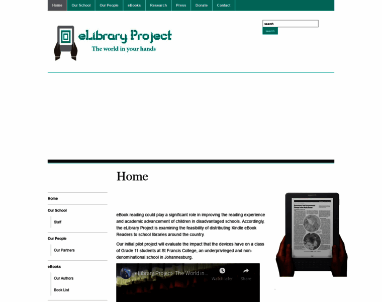 Elibraryproject.org thumbnail