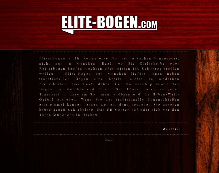 Elite-bogen.com thumbnail