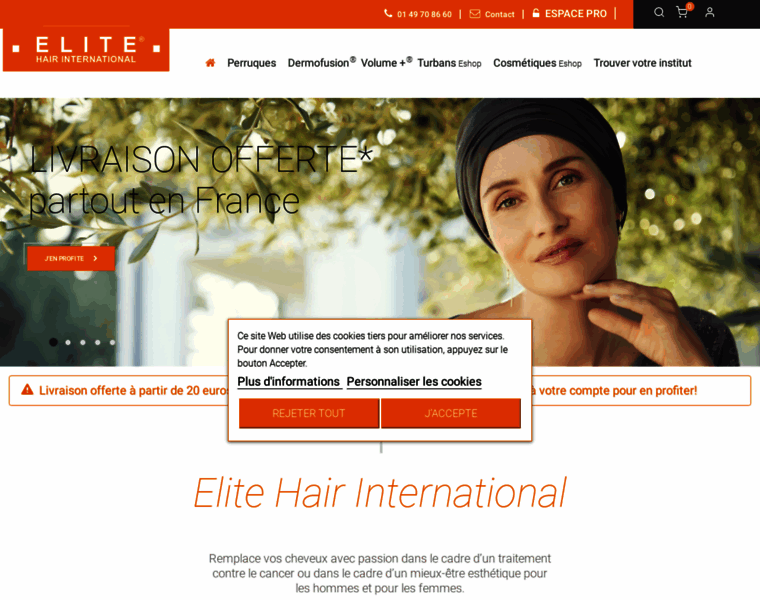 Elite-hair.com thumbnail