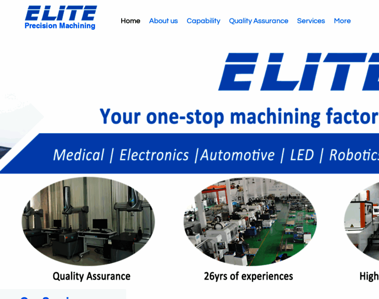 Elite-machining.com thumbnail
