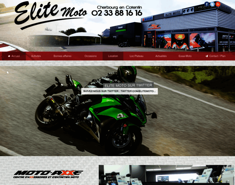 Elite-moto.com thumbnail