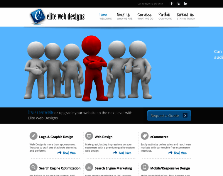 Elite-web-designs.com thumbnail