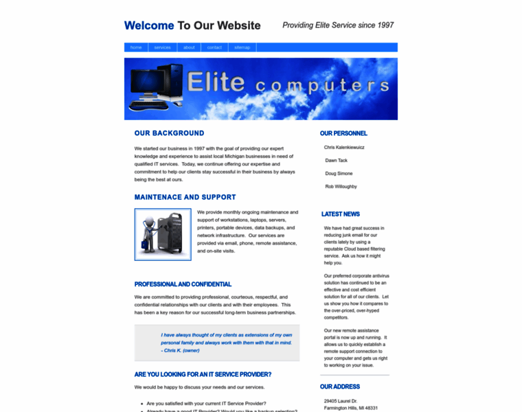Elitecomputers.us thumbnail