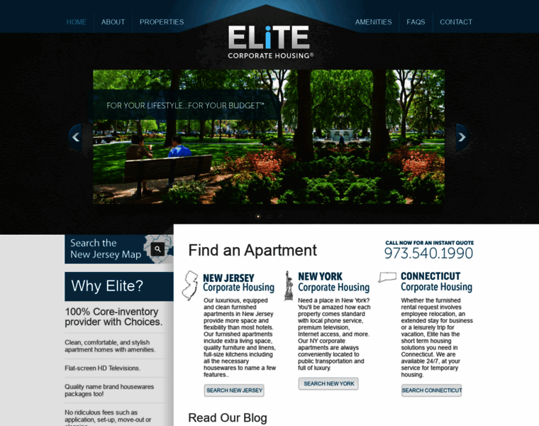 Elitecorporatehousing.com thumbnail