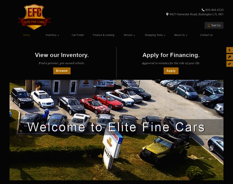 Elitefinecars.ca thumbnail