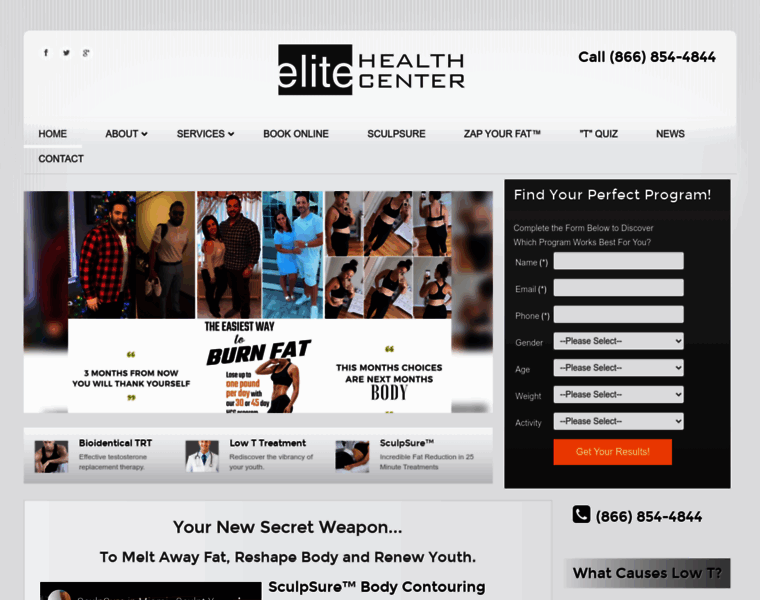 Elitehealthcenter.com thumbnail