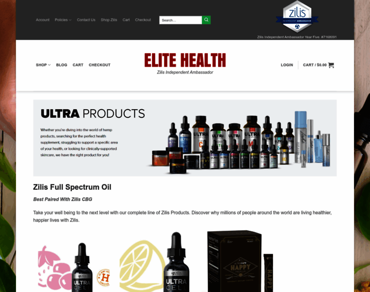Elitehealthproducts.org thumbnail