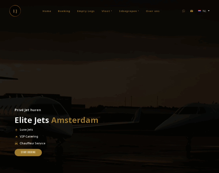 Elitejetsamsterdam.com thumbnail